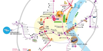 Bordeaux offentlig transport kort
